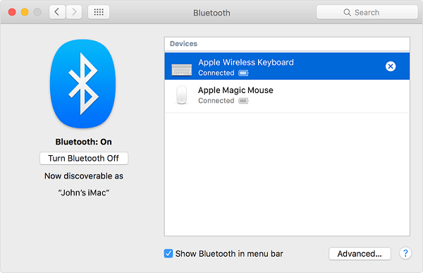 disable and reenable bluetooth
