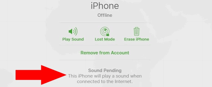 iPhone offline