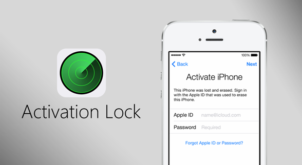 iCloud Activation lock