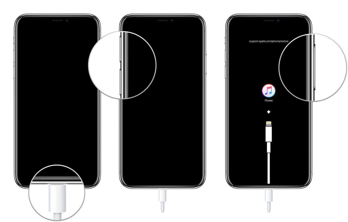 how to break passcode on iphone via recovery mode