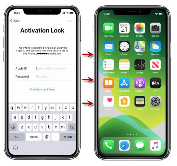 remove find my iphone activation lock