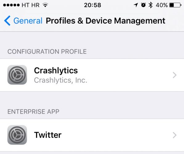 remove configuration