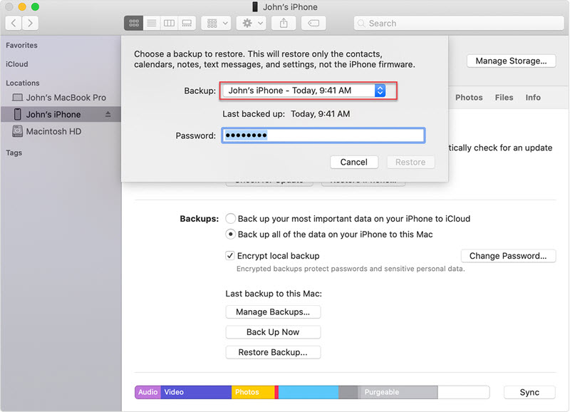 password to unlock iphone backup on itunes password to unlock iphone backup on itunes