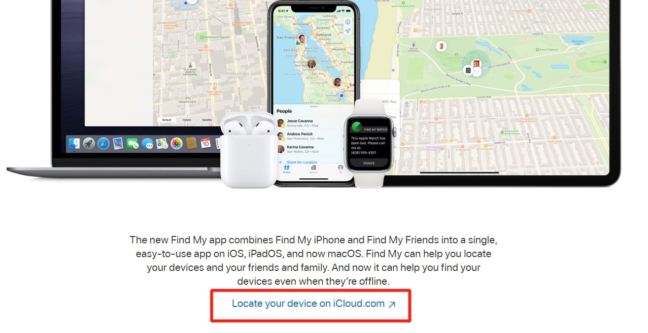 disable find my iphone icloud