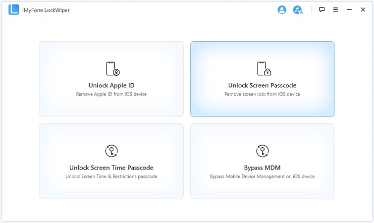 how to unlock iphone15/14/13/12/11 without password via choose unlock screen passcode
