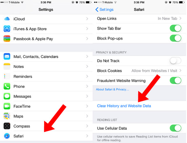 Free Ways to Clear App Cache on iPhone X/8/7/6s/6/5s/5