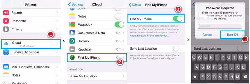 How to turn off Find My iPhone and remove your device from ...