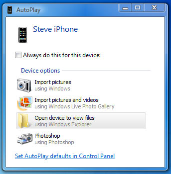 Import Photos From Iphone Ipad To Windows 7 In 3 Ways