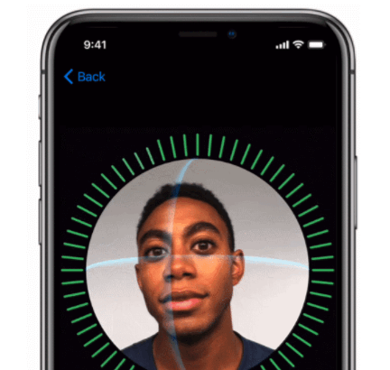 iPhone X face ID