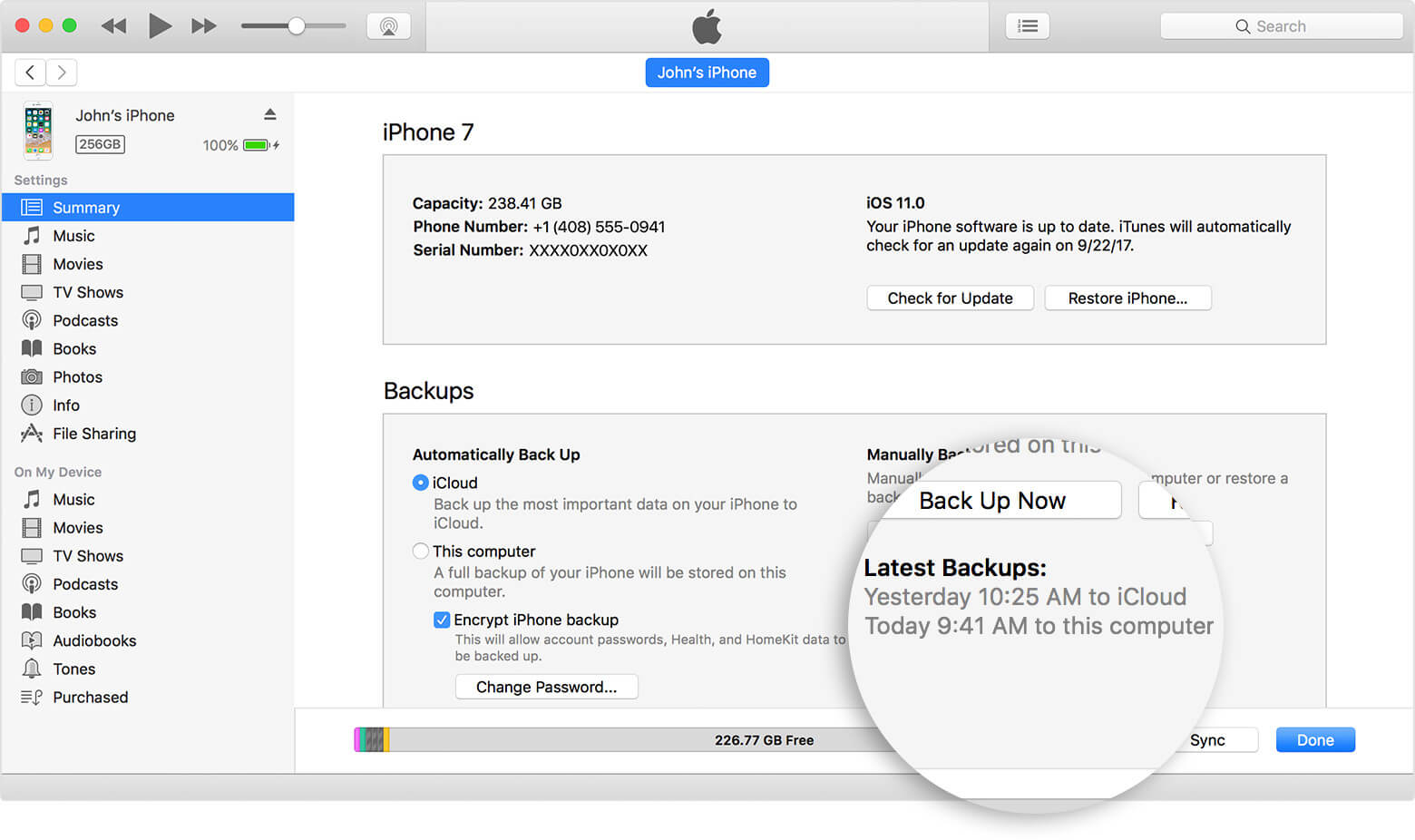 restore ipad from itunes backup
