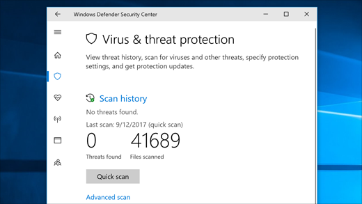 Virus and Threat Detection