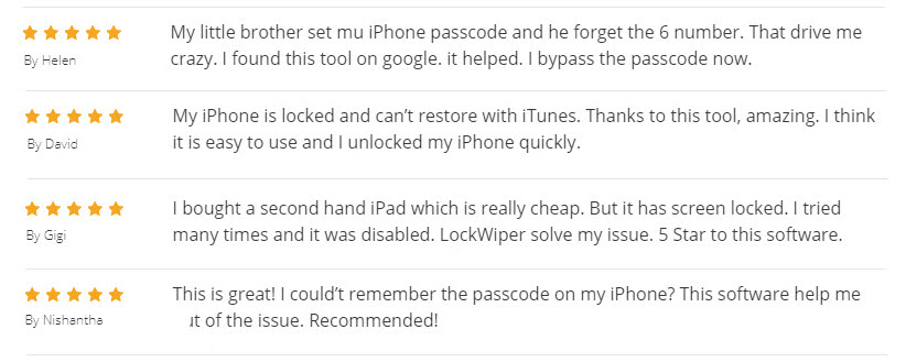 reviews of iMyFone LockWiper
