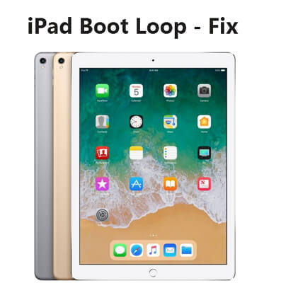 iPad boot loop fix