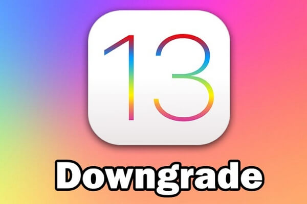 downgrade ios 13
