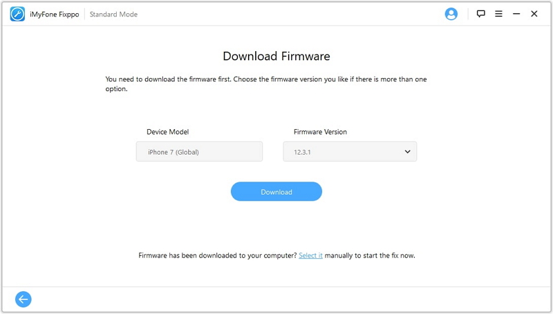 S download firmware