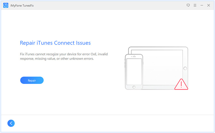 Repair iTunes Connect Issues